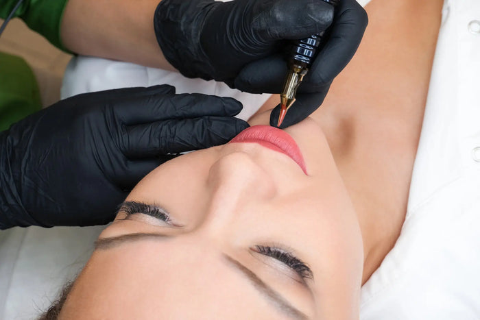 Lip micropigmentation