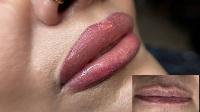 Lip micropigmentation